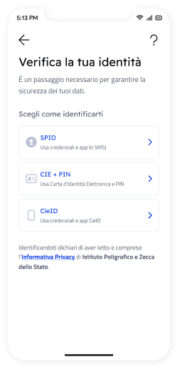 App IO: al sicuro con SPID o CIE